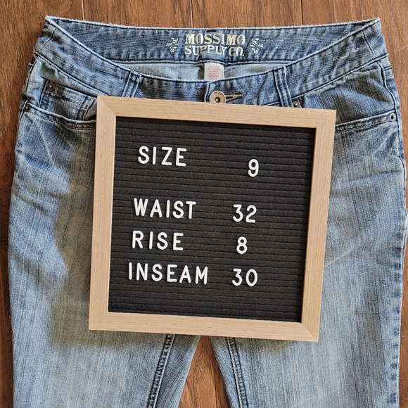 Mossimo 9 32x30jeans - Picture 3 of 4